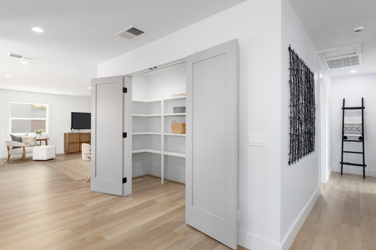 Open living and dining remodel in Long Beach