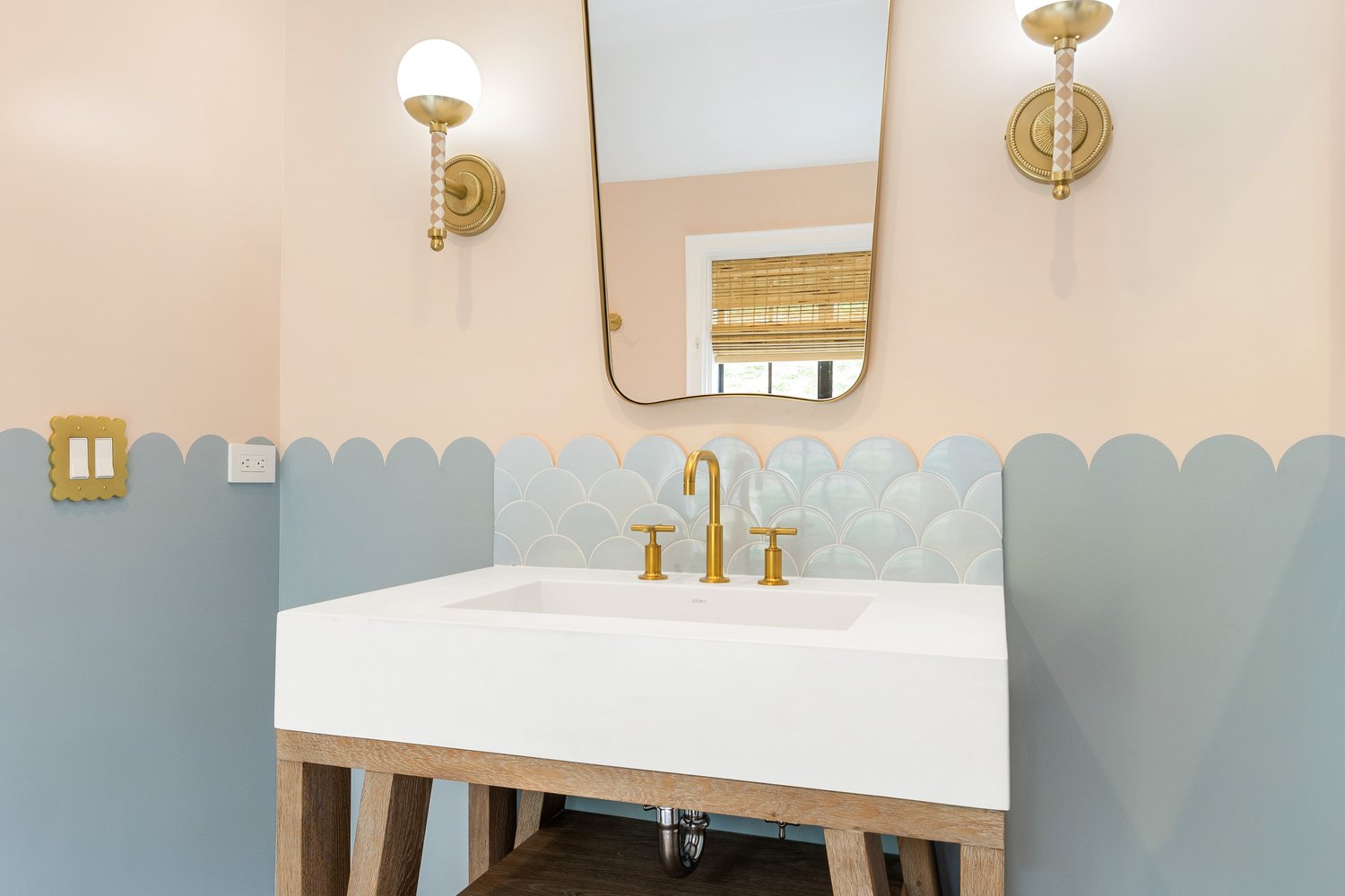 Custom tile bathroom in Pacific Palisades
